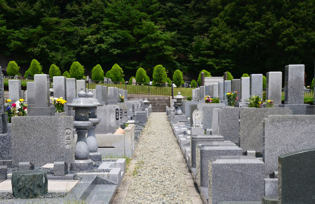 松島の寺・宗教法人 願立寺 | 並んだお墓